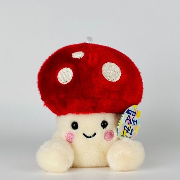 Aurora World Plush - Palm Pals - Amanita Mushroom (5 inch) - Stuffed Plush - Picture 1 of 7